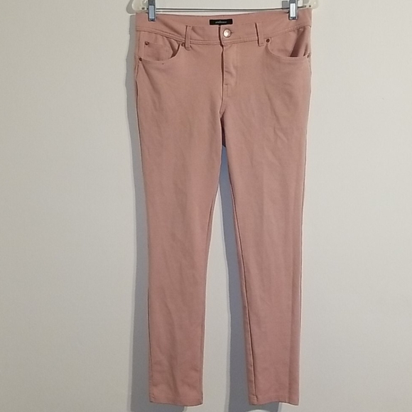 Ambiance women's maroon stretch leggings large - Picture 8 of 17